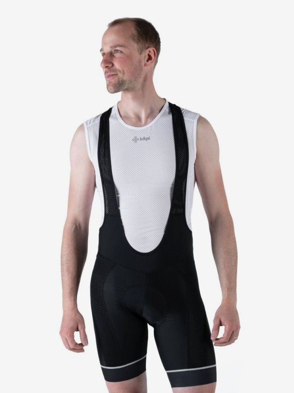 Kilpi Pantaloni scurți de ciclism negri pentru bărbați Kilpi RIDER