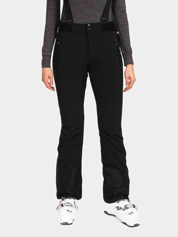 Kilpi Pantaloni de schi negri pentru femei Kilpi RAVEL