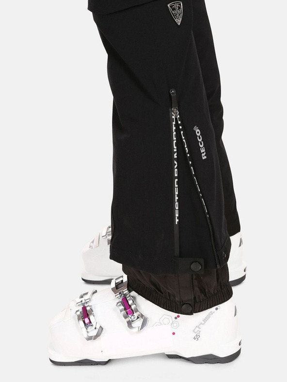 Kilpi Pantaloni de schi negri pentru femei Kilpi RAVEL