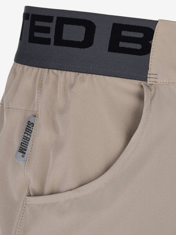 Kilpi Pantaloni scurți de ciclism Kilpi Trackee gri și bej pentru bărbați