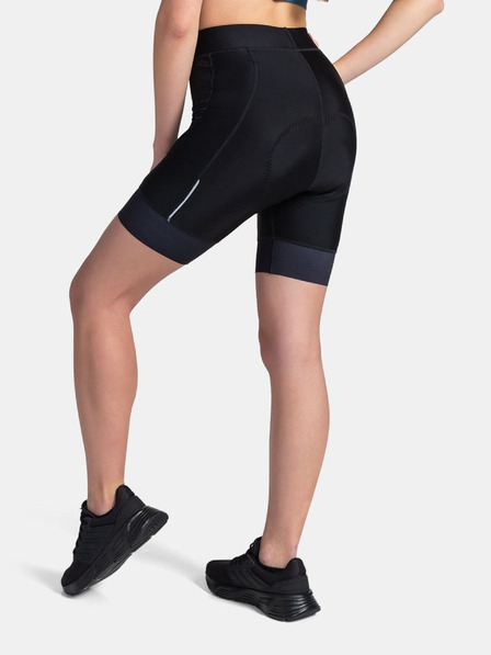 Kilpi Pantaloni scurți de ciclism pentru femei, negri Kilpi PRESSURE