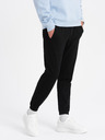 Ombre Clothing Pantaloni de trening negri pentru bărbați Ombre Clothing CARROT