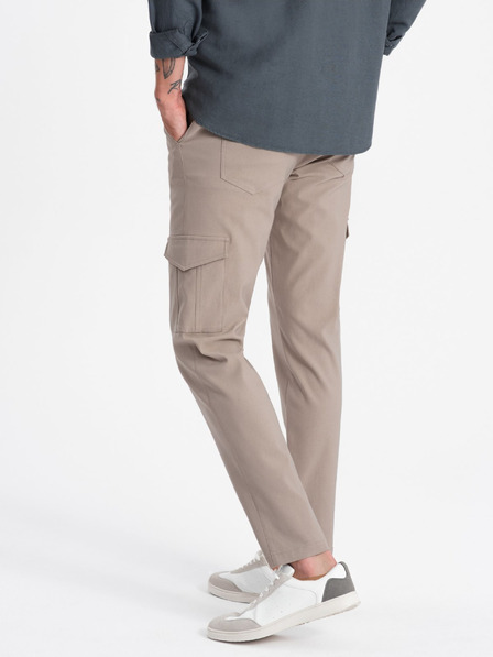 Ombre Clothing Pantaloni Cargo Bej pentru bărbați Îmbrăcăminte Ombre