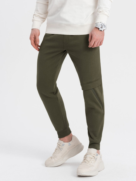 Ombre Clothing Pantaloni de trening pentru bărbați verde închis Îmbrăcăminte Ombre
