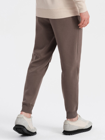 Ombre Clothing Pantaloni cargo maro pentru bărbați Ombre Clothing