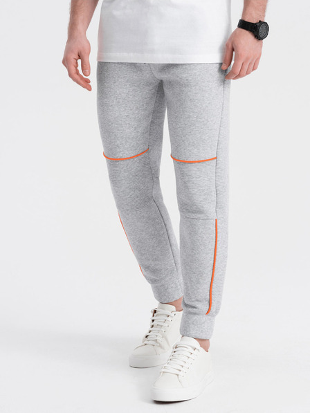 Ombre Clothing Pantaloni de trening Ombre Clothing pentru bărbați gri deschis