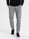 Ombre Clothing Pantaloni de trening bărbați Ombre Clothing gri