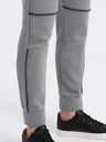 Ombre Clothing Pantaloni de trening bărbați Ombre Clothing gri