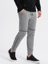 Ombre Clothing Pantaloni de trening bărbați Ombre Clothing gri