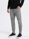 Ombre Clothing Pantaloni de trening bărbați Ombre Clothing gri