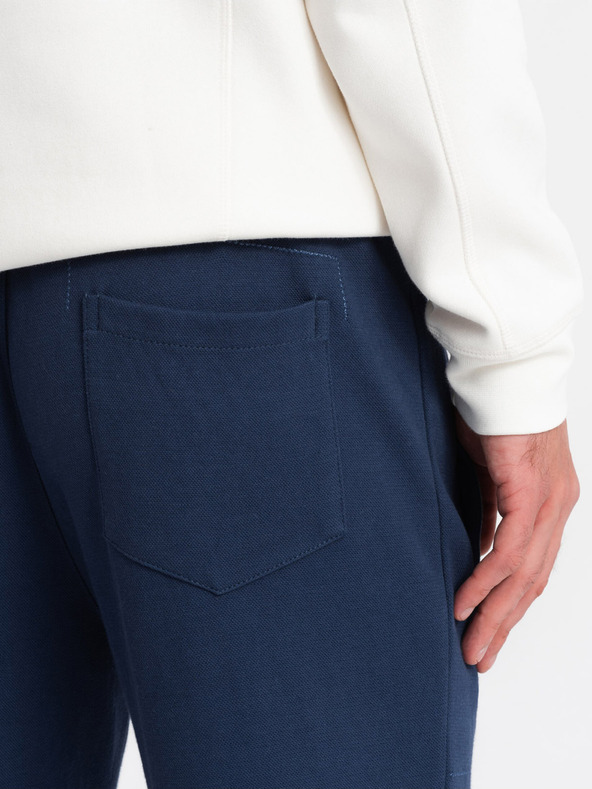 Ombre Clothing Pantaloni de trening Ombre Clothing CARROT albastru închis pentru bărbați