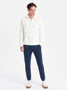 Ombre Clothing Pantaloni de trening Ombre Clothing CARROT albastru închis pentru bărbați