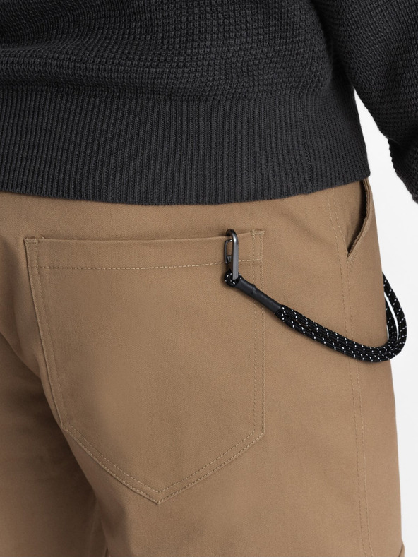 Ombre Clothing Pantaloni cargo bărbați maro Ombre Clothing