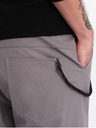 Ombre Clothing Pantaloni Cargo bărbați gri Îmbrăcăminte Ombre
