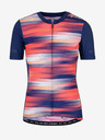 Kilpi Tricou de ciclism albastru și roz pentru femei Kilpi MOATE