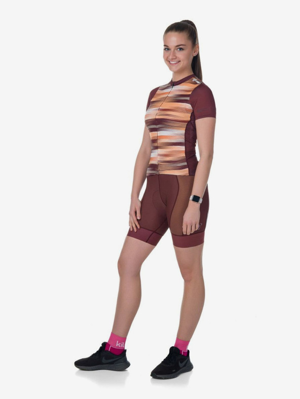 Kilpi Wine Orange tricou de ciclism pentru femei Kilpi MOATE