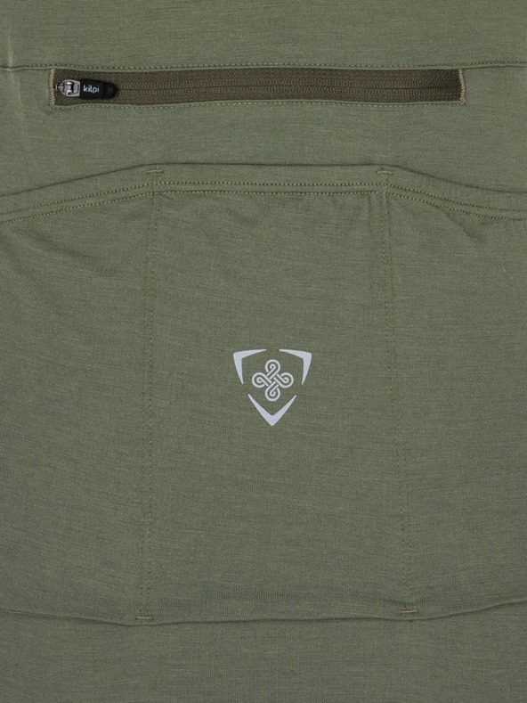 Kilpi Tricou de ciclism kaki pentru femei Kilpi MEARIL