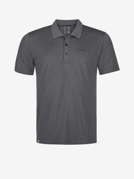 Kilpi Tricou polo sport gri închis pentru bărbați Kilpi COLLAR