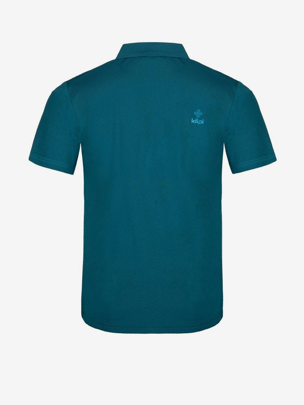 Kilpi Tricou polo sport pentru bărbați Petrol Kilpi COLLAR