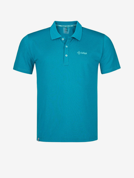 Kilpi Tricou sport polo bărbătesc turcoaz Kilpi COLLAR