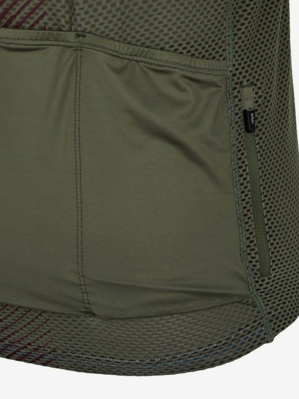 Kilpi Tricou de ciclism kaki pentru bărbați Kilpi ALVI