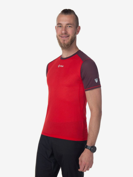 Kilpi Tricou sport roșu pentru bărbați Kilpi COOLER