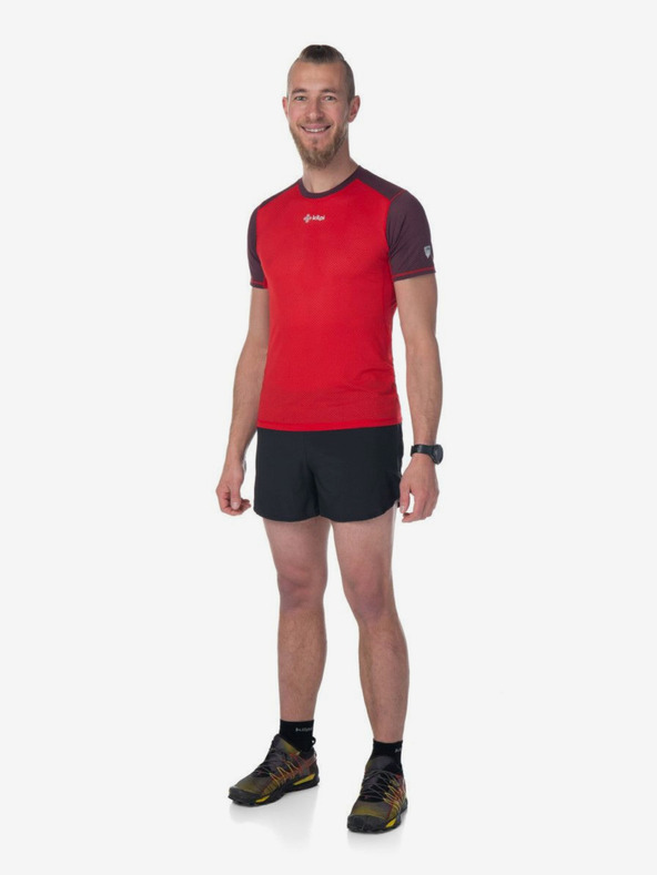 Kilpi Tricou sport roșu pentru bărbați Kilpi COOLER