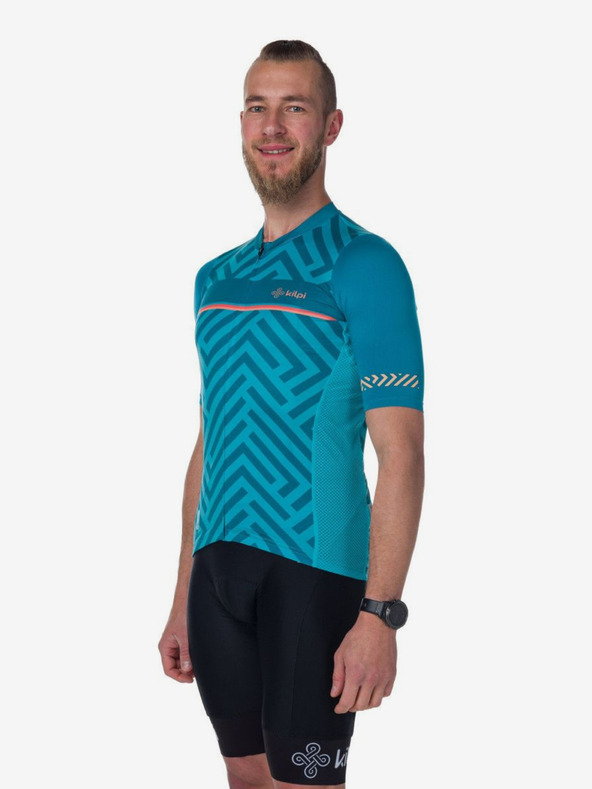 Kilpi Tricou de ciclism Kilpi Tino-M turcoaz pentru bărbați