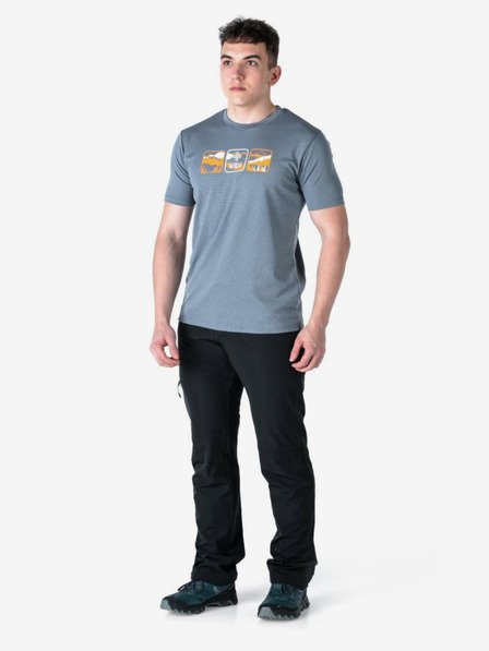 Kilpi Tricou gri pentru bărbați Kilpi Giacinto-M