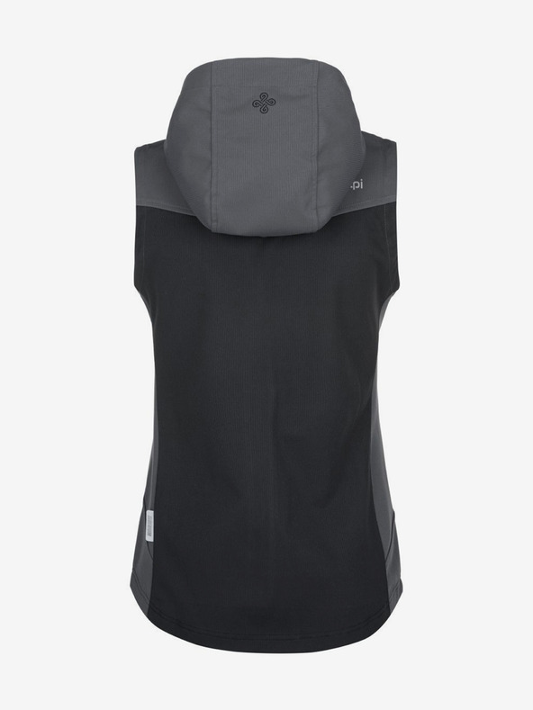 Kilpi Vestă softshell neagră pentru femei Kilpi CORTINA
