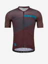 Kilpi Tricou de ciclism Kilpi NERITO burgundy pentru bărbați