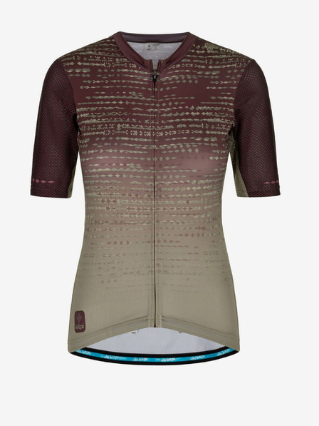 Kilpi Tricou de ciclism Kilpi RITAEL-W kaki și vin pentru femei