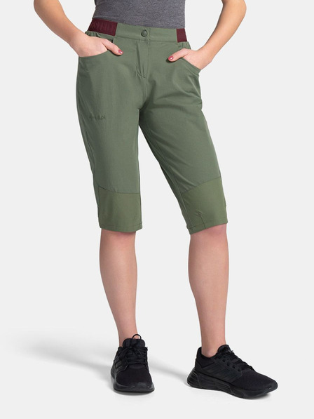 Kilpi Pantaloni 3/4 kaki de exterior pentru femei Kilpi MEEDIN-W