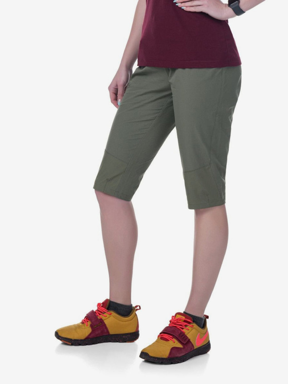Kilpi Pantaloni 3/4 kaki de exterior pentru femei Kilpi MEEDIN-W