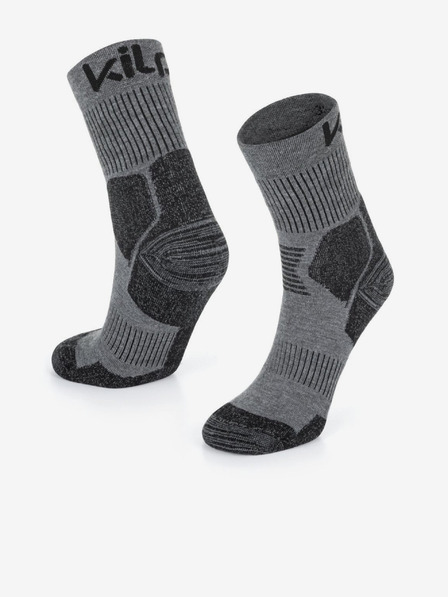 Kilpi Șosete unisex de exterior negre Kilpi ULTRA-U