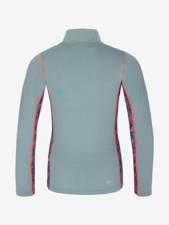 Kilpi Tricou funcțional albastru deschis cu mânecă lungă pentru copii Kilpi Willie