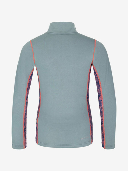 Kilpi Tricou funcțional albastru deschis cu mânecă lungă pentru copii Kilpi Willie