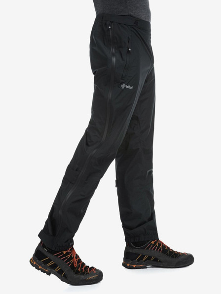Kilpi Pantaloni sport impermeabili negri pentru bărbați Kilpi ALPIN
