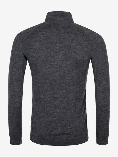 Kilpi Tricou sport gri închis pentru bărbați din lână Merino Kilpi JAGER