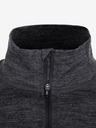 Kilpi Tricou sport gri închis pentru bărbați din lână Merino Kilpi JAGER