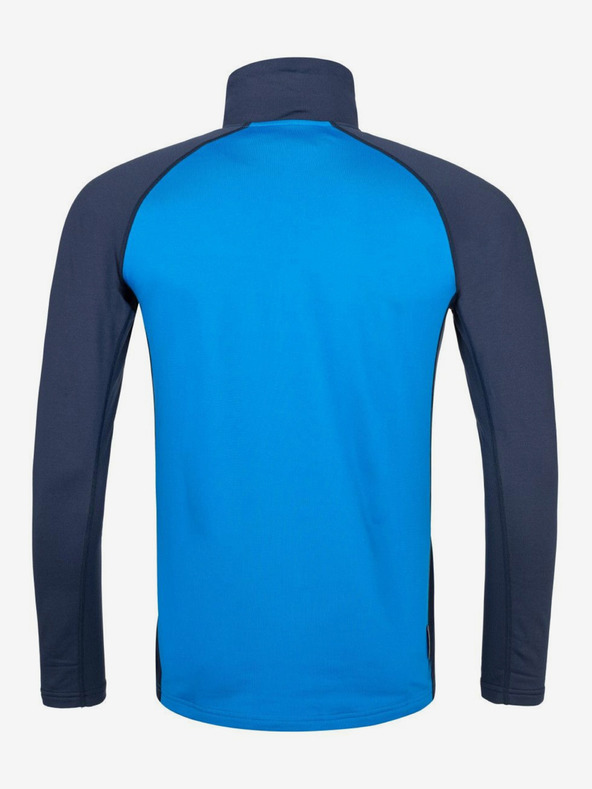 Kilpi Cămașă sport albastră pentru bărbați cu guler stand-up Kilpi WILLIE