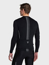 Kilpi Tricou sport negru pentru bărbați cu fermoar Kilpi SONET