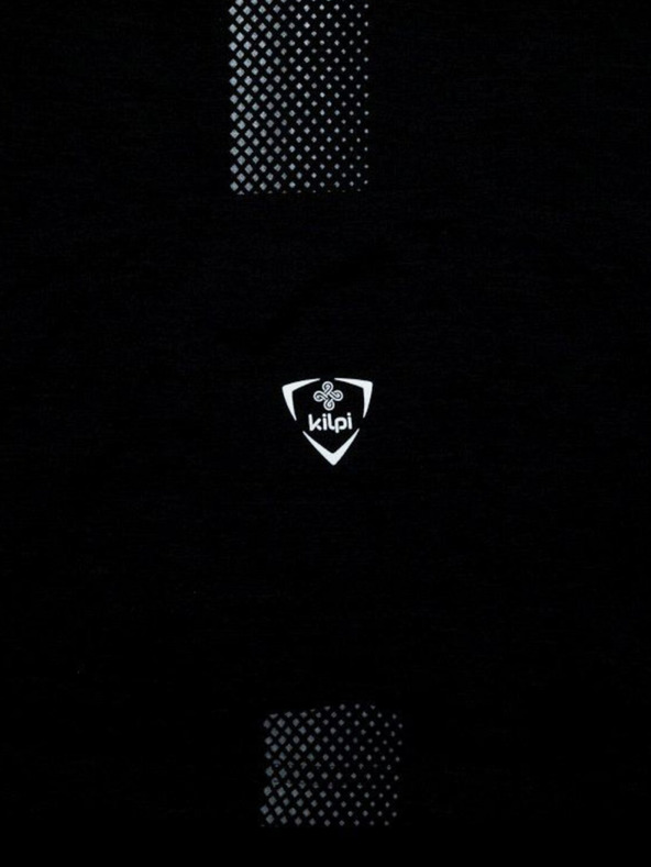 Kilpi Tricou sport negru pentru bărbați cu fermoar Kilpi SONET