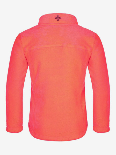 Kilpi Tricou fleece cu fermoar pentru fete, roz închis Kilpi ERIN