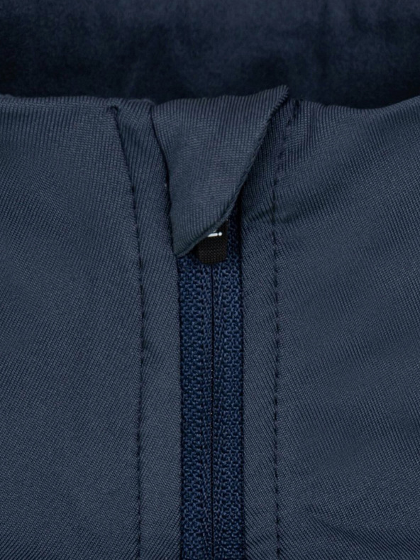 Kilpi Tricou termic albastru pentru bărbați cu guler vertical Kilpi WILLIE