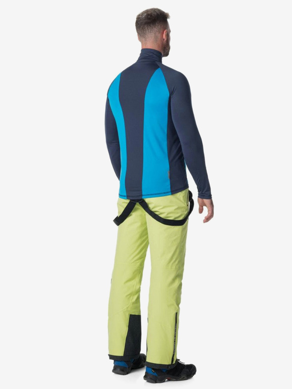 Kilpi Tricou termic albastru pentru bărbați cu guler vertical Kilpi WILLIE