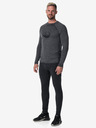 Kilpi Tricou termic gri închis pentru bărbați din lână Merino Kilpi MAVORA TOP