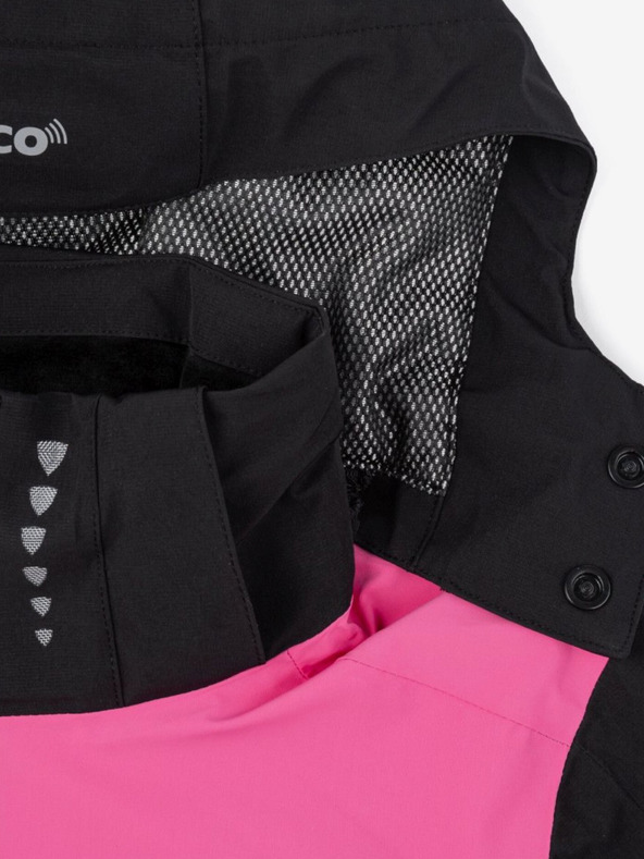 Kilpi Jachetă de schi de iarnă pentru femei, neagră și roz Kilpi HATTORI