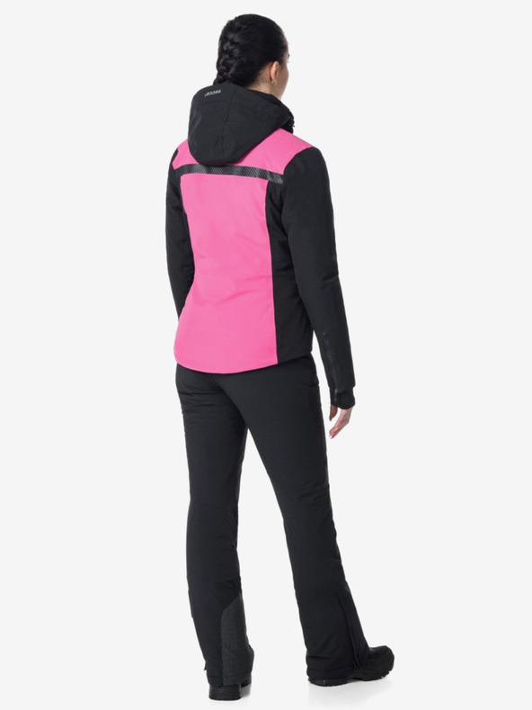 Kilpi Jachetă de schi de iarnă pentru femei, neagră și roz Kilpi HATTORI