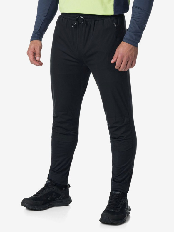 Kilpi Pantaloni negri de cros pentru bărbați Kilpi NORWELL